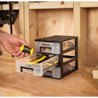 Органайзер вертикальный c тремя выдвижными отделениями STANLEY STST40710-1