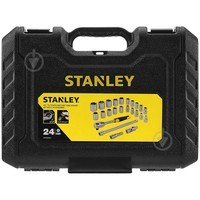 Набор головок торцевых 1/2 из двадцати четырех предметов STANLEY STMT82830-1