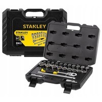 Набор головок торцевых 1/2 из двадцати четырех предметов STANLEY STMT82830-1