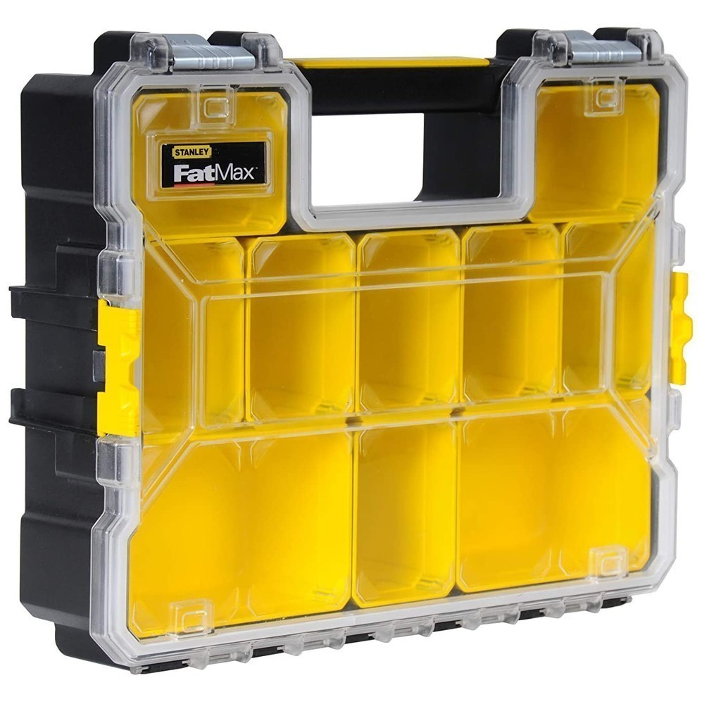 Органайзер профессиональный FATMAX SHALLOW PRO METAL LATCH, влагозащитный, размерами 446x116x357 мм STANLEY 1-97-518