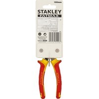 Плоскогубцы электрика MaxSteel VDE 1000V длиной 160 мм комбинированные с удлиннеными губками STANLEY 0-84-006
