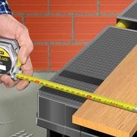 Рулетка измерительная Powerlock® длиной 10 м, шириной 25 мм в хромированном пластмассовом корпусе STANLEY 0-33-442