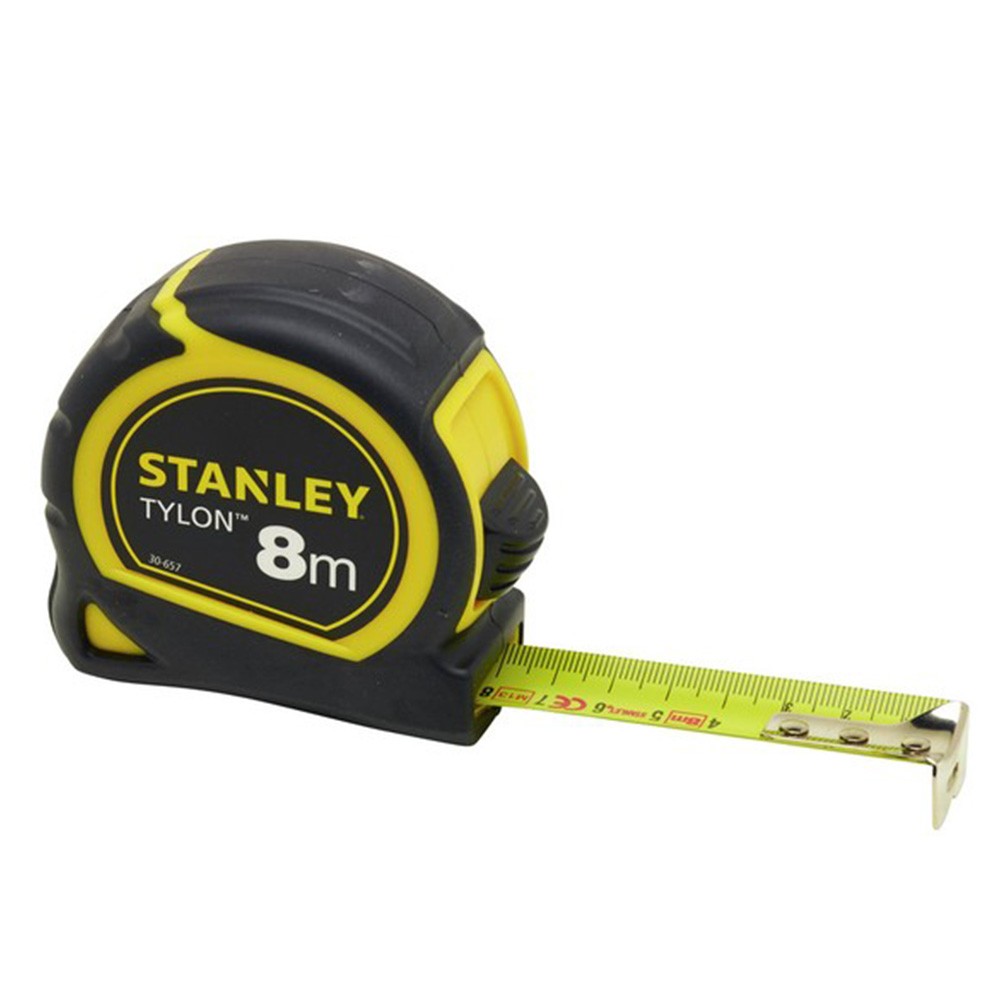 Рулетка измерительная Tylon™ длиной 8 м, шириной 25 мм, в пластмассовом корпусе STANLEY 0-30-657