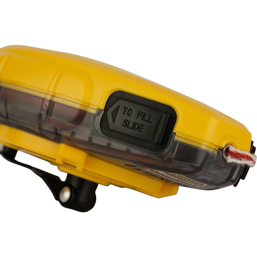Шнур разметочный PowerWinder длиной 30 м в комплекте с меловым порошком и подвесным уровнем STANLEY 0-47-465