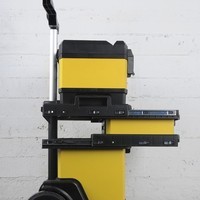 Ящик металлопластмассовый Rolling Workshop, размеры 568x730x389 мм, на колесах STANLEY 1-95-621
